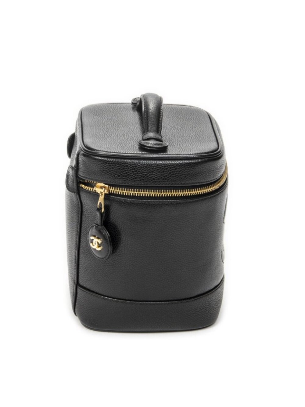 Chanel Timeless Tall Vanity Case Black Caviar Leather - Picture 4 of 11